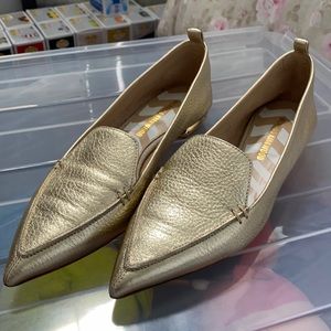 Nicholas Kirkwood Beya Flats Gold